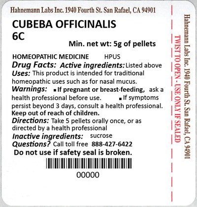 Cubeba Officinalis 6C 5g - Cubeba Officinalis 6C 5g 